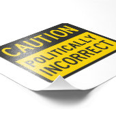 Politiek gezien onjuist foto afdruk (Hoek)