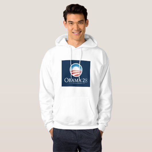 Politiek Hoodie Obama 2028... Gavin Newsom (Voorkant volledig)