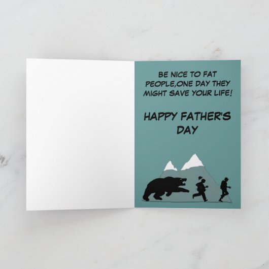 Politiek incorrecte vaderdag kaart (Binnen)
