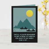 Politiek incorrecte verjaardag kaart (Gele Bloem)