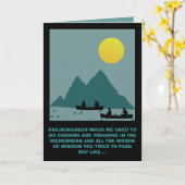 Politiek incorrecte verjaardag kaart (Gele Bloem)