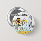 Politiek: Is Dat Hersenchirurgie? Ronde Button 5,7 Cm (Voorkant /achterkant)