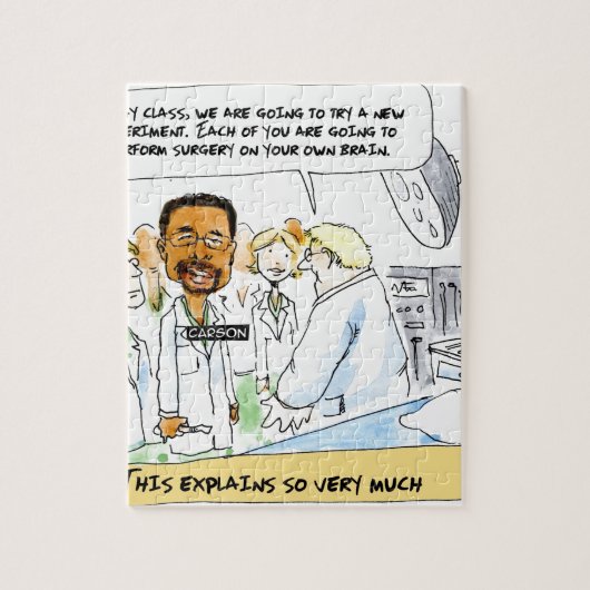 Politiek: Is er hersenchirurgie nodig? Legpuzzel (Verticaal)