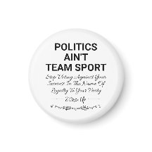 Politiek is geen teamsport