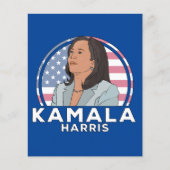 Politiek Kamala Harris Flyer (Voorkant)