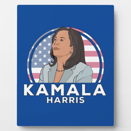 Politiek Kamala Harris Fotoplaat (Voorkant)