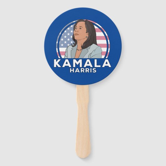 Politiek Kamala Harris Handwaaier (Voorkant)