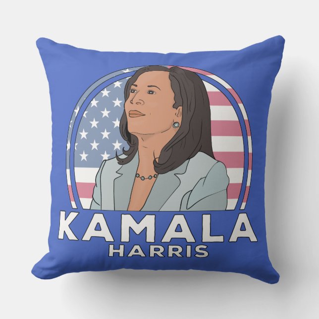 Politiek Kamala Harris Kussen (Voorkant)