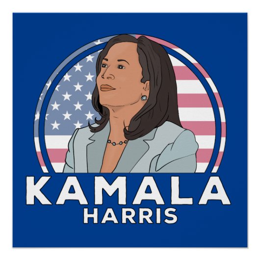 Politiek Kamala Harris Perfect Poster (Voorkant)