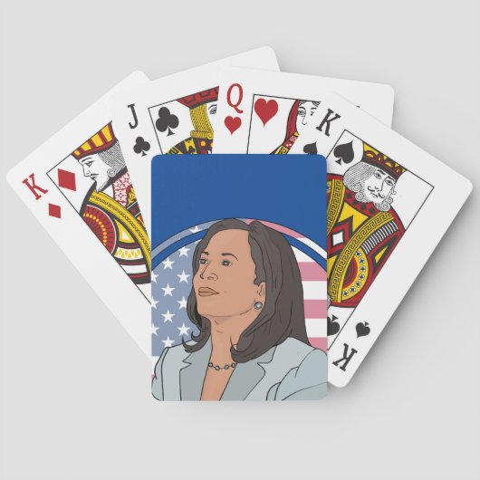 Politiek Kamala Harris Pokerkaarten (Achterkant)
