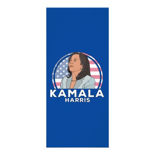 Politiek Kamala Harris Reclamekaart (Voorkant)