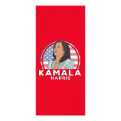 Politiek Kamala Harris Reclamekaart (Achterkant)