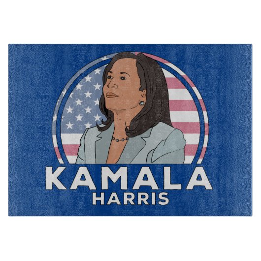 Politiek Kamala Harris Snijplank (Voorkant)