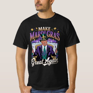 Politiek Mardi Gras Parodie T-shirt NOLA-festiva