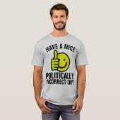 POLITIEK ONJUIST, CONSERVATIEVE T-Shirts (Voorkant volledig)