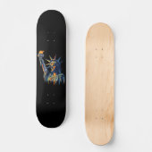 Politiek protest vrijheid persoonlijk skateboard (Voorkant)