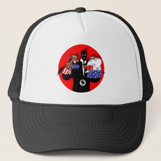 Politiek Show Trucker Pet (Voorkant)