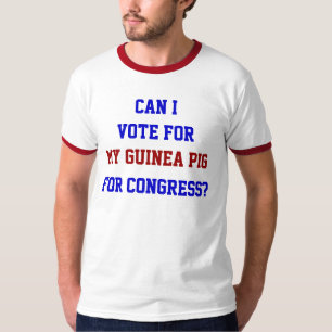 Politiek Stem Op Mijn Cavia Congres Grappig T-shirt