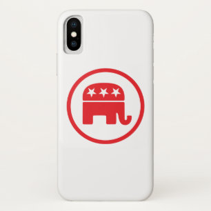 Politiek symbool van de Republikeinse Partij (olif Case-Mate iPhone Case