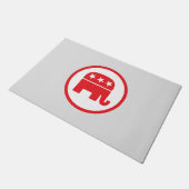 Politiek symbool van de Republikeinse Partij (olif Deurmat (Schuin)