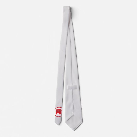 Politiek symbool van de Republikeinse Partij (olif Stropdas (Achterkant)