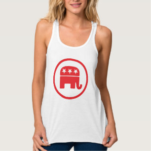 Politiek symbool van de Republikeinse Partij (olif Tanktop