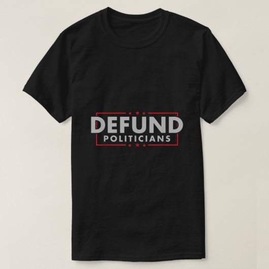 Politiek tegen de regering t-shirt (Design voorkant)