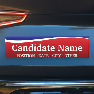 Politiek thema - pas deze Bumpersticker aan!