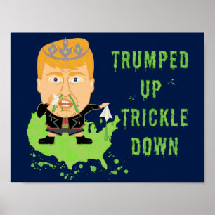 Politiek verknoeid met de anti-trump 2016 poster