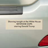 Politieke anti-Trump-bumpersticker Bumpersticker (Op auto)