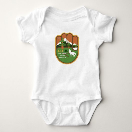 Politieke babykleding romper (Voorkant)