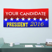 Politieke banners die u aanpast (Beurs)