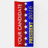 Politieke banners die u aanpast (Verticaal)