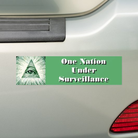 Politieke Bumpersticker (Op auto)