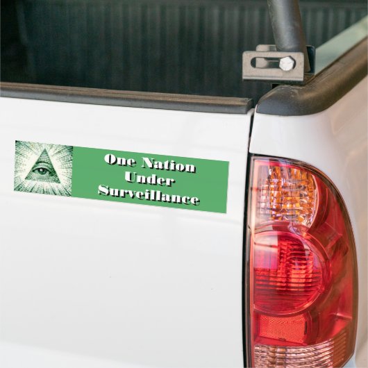 Politieke Bumpersticker (Op Truck)