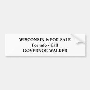 Politieke Bumpersticker