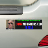 Politieke Bumpersticker die oproept tot de opheffi (Op auto)