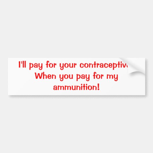 Politieke bumperstickers (Voorkant)