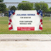  politieke campagne Amerikaanse vlag Spandoek (Insitu)