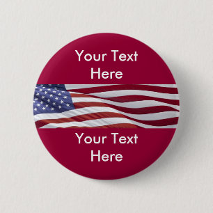 Politieke campagne Kandidaat-Button Sjabloon Ronde Button 5,7 Cm