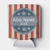 Politieke campagne -  sterren en strepen blikjeskoeler (Achterkant)