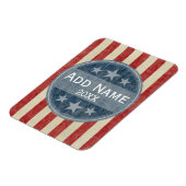 Politieke campagne -  sterren en strepen magneet (Linkerzijde)