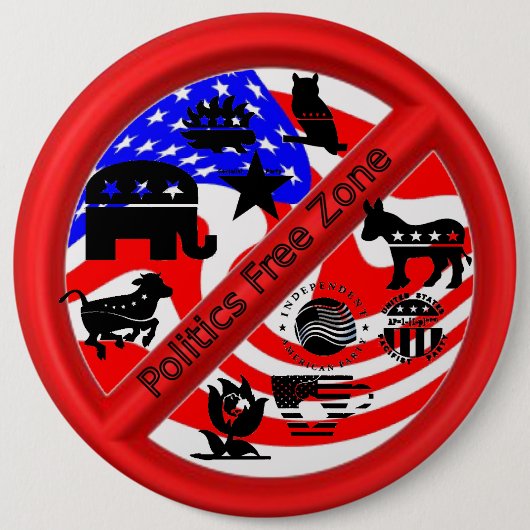 Politieke Campagnevertegenwoordiger Button (Voorkant)