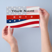 Politieke Campaign Flyer Printing, Med. Afmetingen (Hand)