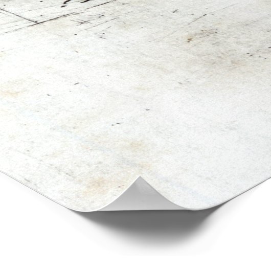 POLITIEKE CARTOON OORLOG van 1812 Poster (Hoek)