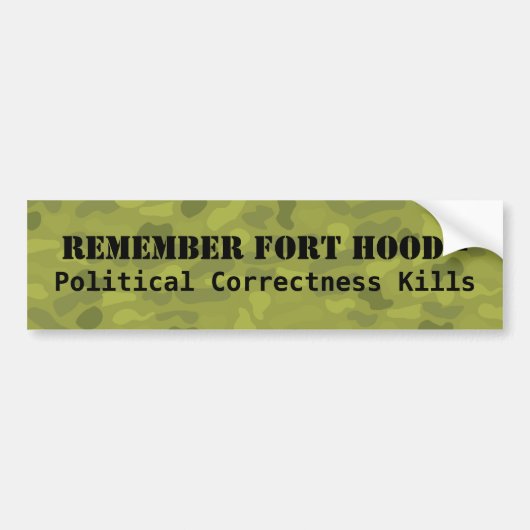 Politieke correctheid doodt bumpersticker (Voorkant)