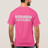 Politieke corruptie vermoordt kinderen t-shirt (Achterkant)