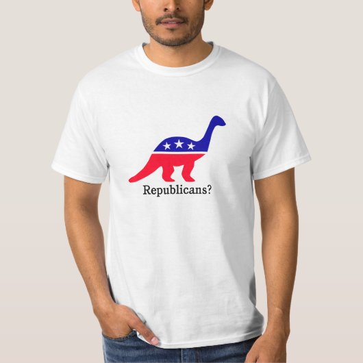 Politieke dinosaurus? t-shirt (Voorkant)