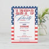 Politieke fondsenwerving 2026 campagne van de GOP Kaart (Staand voorkant)