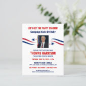 Politieke Fundraising Campaign Kickoff met foto (Staand voorkant)